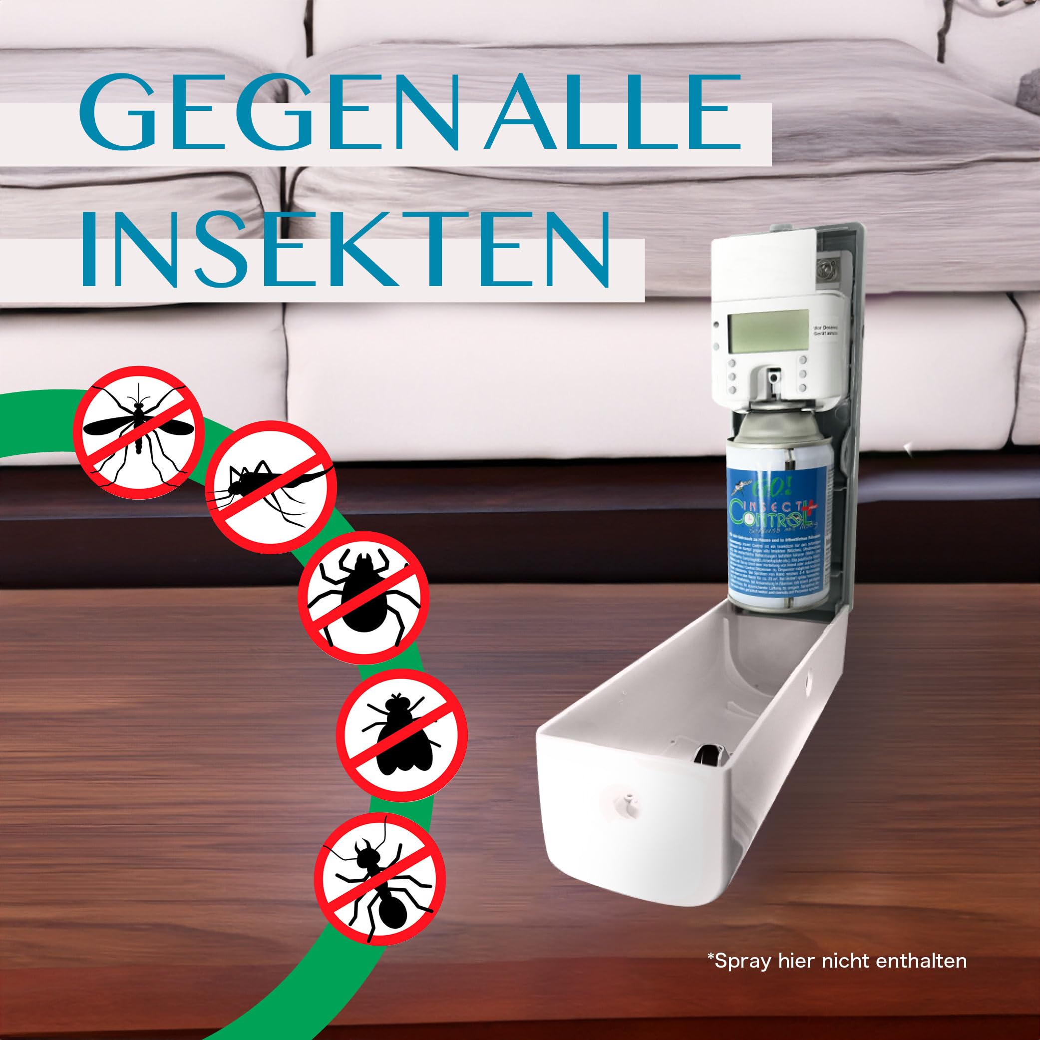 Dispenser PRO (programmierbar) Spraydosen zu 250 ml (ohne Spray!)