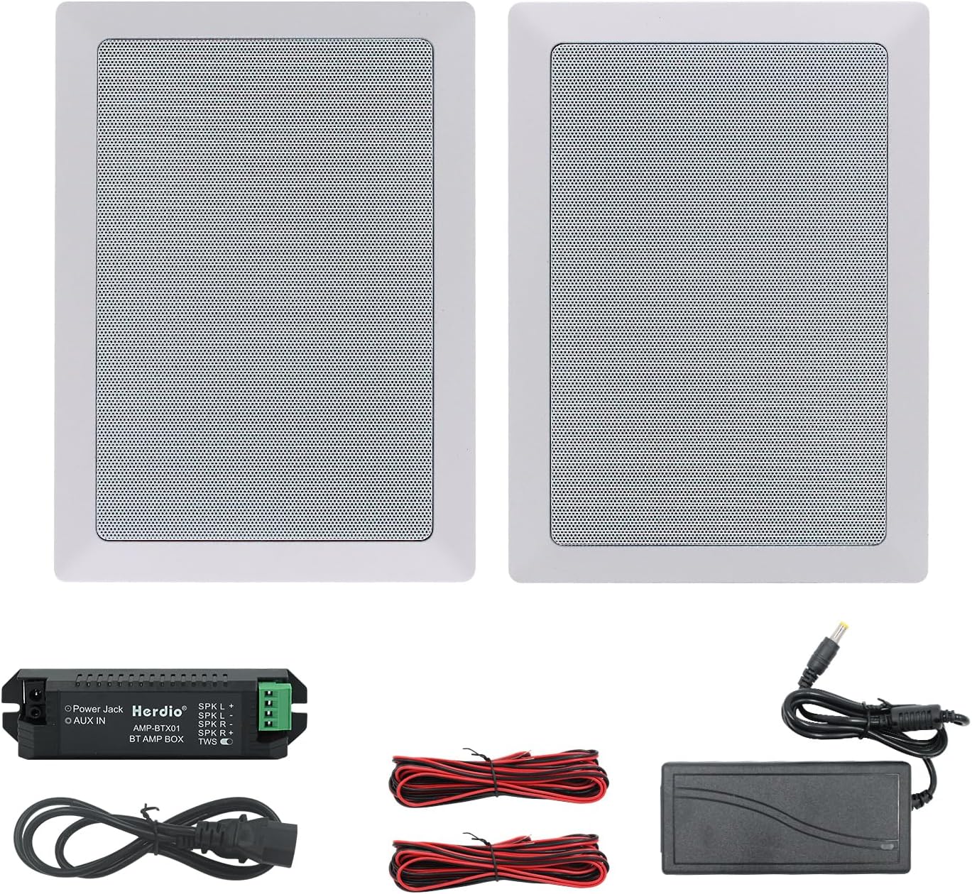 Altoparlanti 2 Vie 5" Da 100W - Coppia, Nero, Con Staffe Di Montaggio - Foto 6