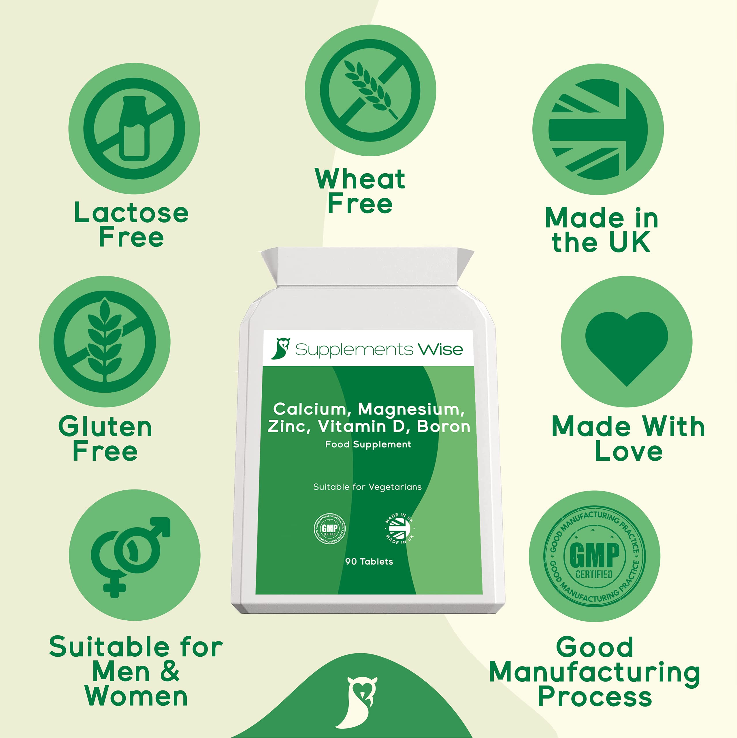 Buy Calcium Magnesium Zinc And Vitamin D Supplement 90 Vegetarian
