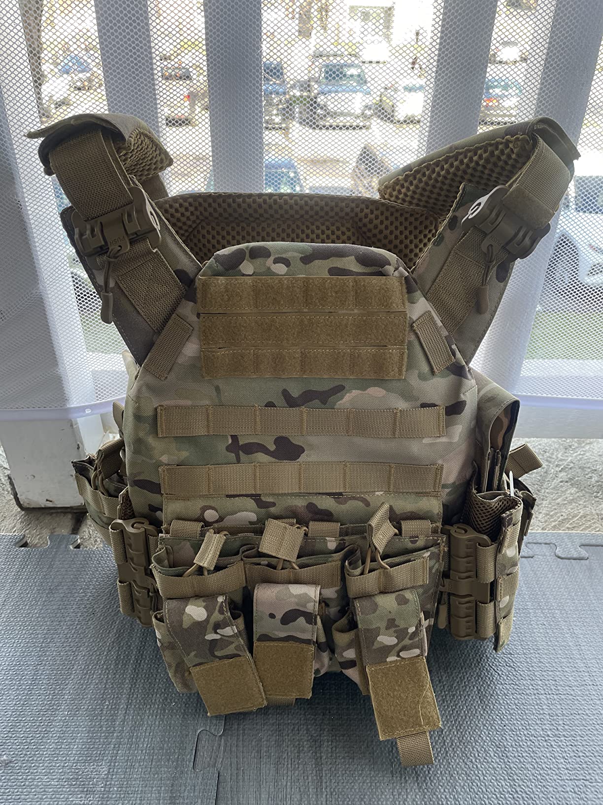 12/mo Finance FIREGEAR Tactical Vest Weighted Vest Airsoft Vest,3D