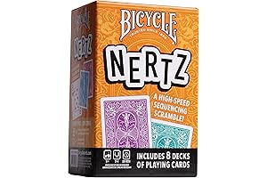 8 Deck Family Gaming Card Set | Nertz Card Game