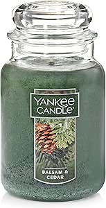 Yankee Candle Balsam & Cedar, Large Jar