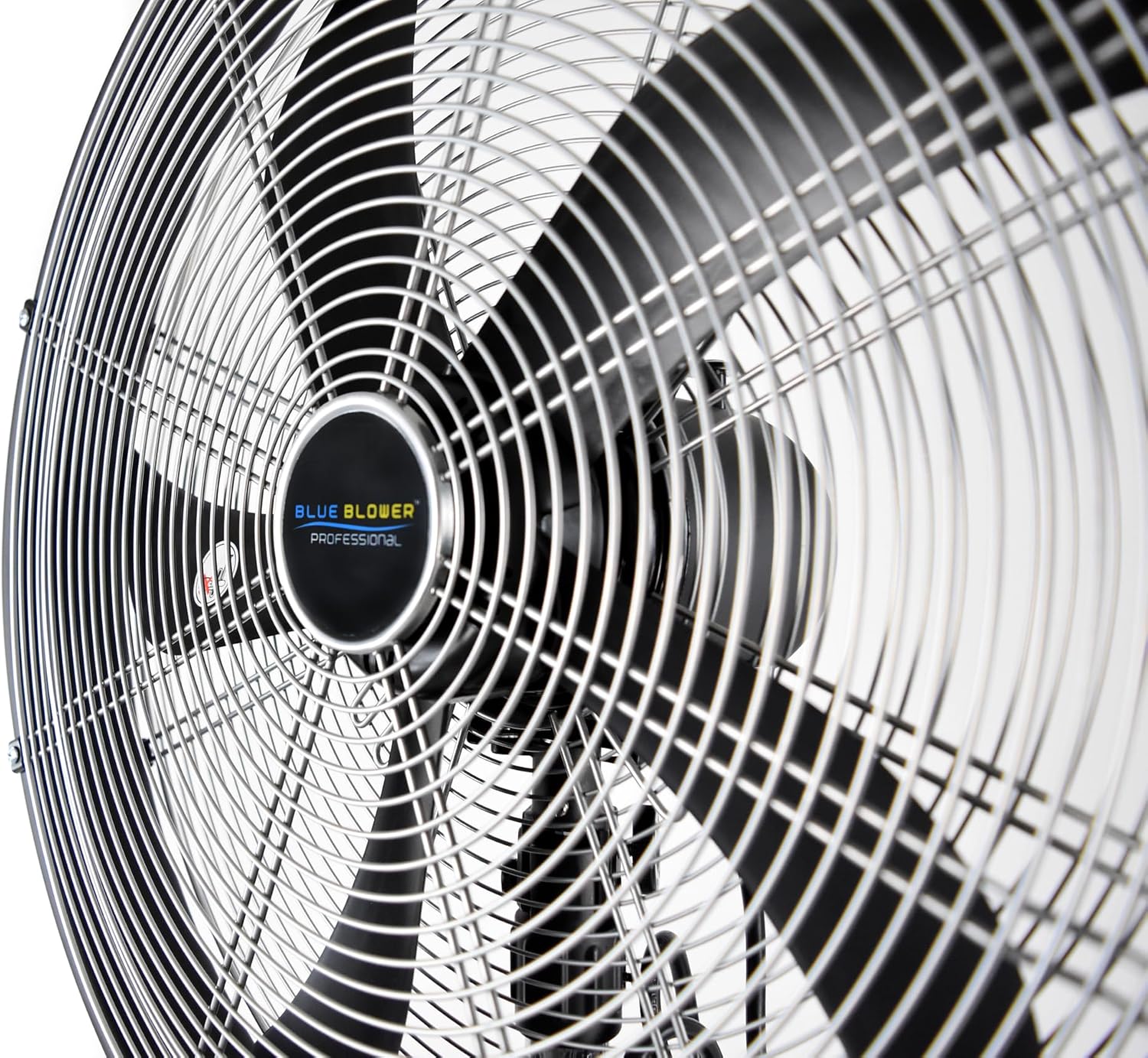 Blue Blower High Velocity Oscillating Adjustable Tilt 20in Shroud Pedestal Fan