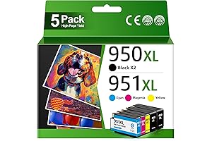 HP 950 951 Ink Cartridge 5-Pack: The Perfect Replacement for Your Office Ink Needs