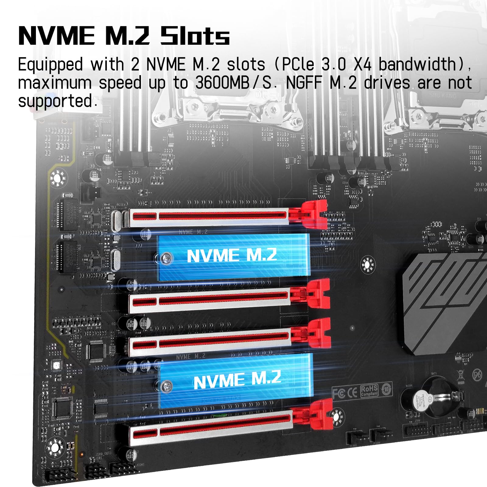 Amazon | MACHINIST X99 デュアルCPUマザーボード、Intel(第5/第6世代