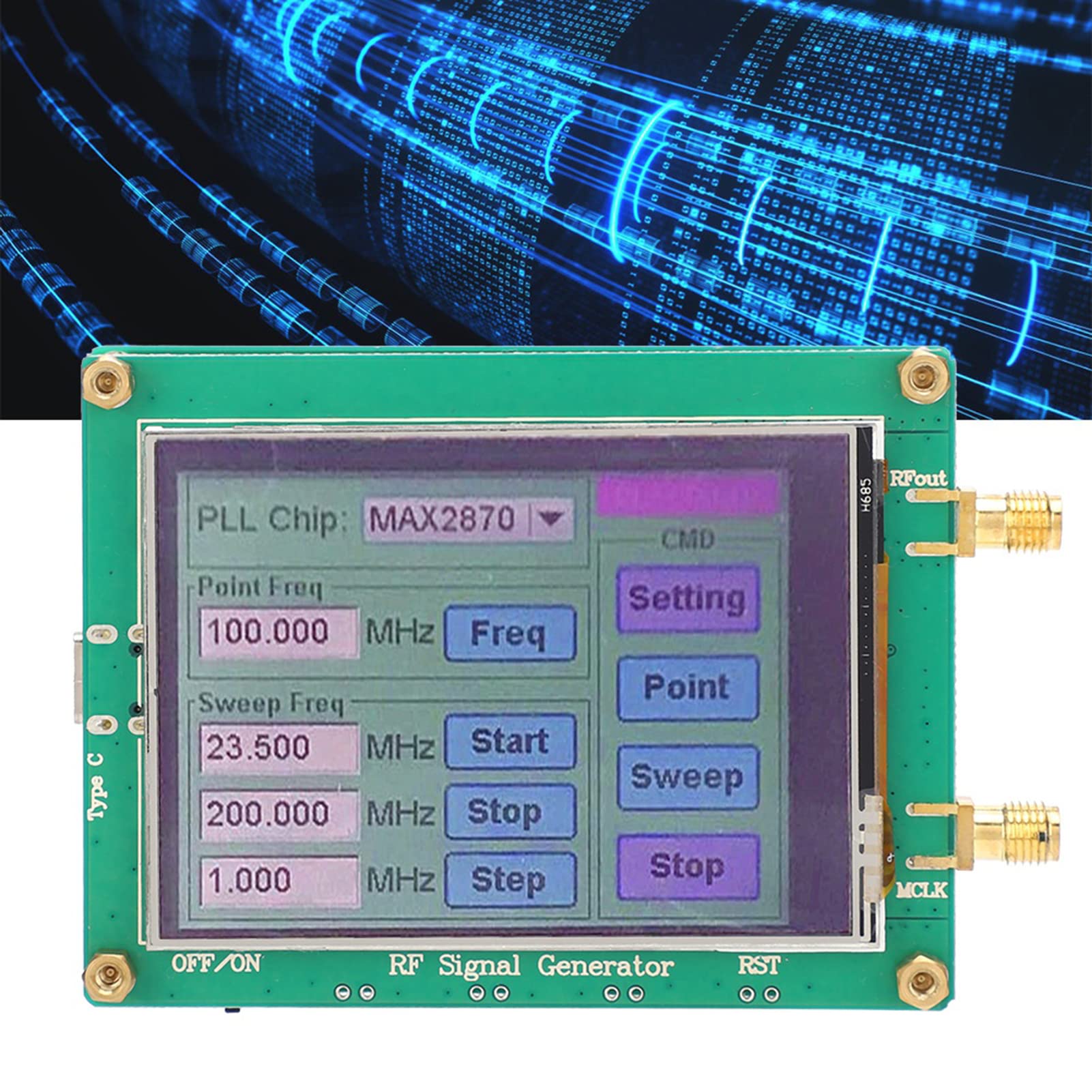 Generatore Di Segnale RF 23.5-6000 MHz – Controllo Seriale – Nuovo