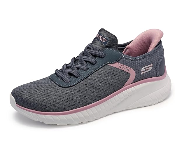 Skechers Women's Hands Free Slip-ins Squad Chaos-Stroke of Luck Sneaker
