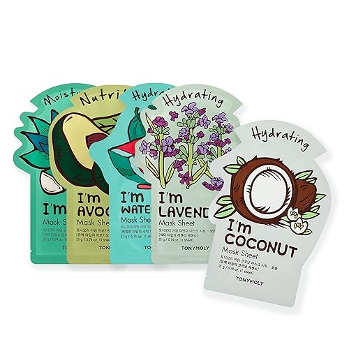 Miniatura 7 de TONYMOLY I'm Real Lotus Luminating Tea Mask mascarilla de loto en papel para iluminar la piel, 1unidad