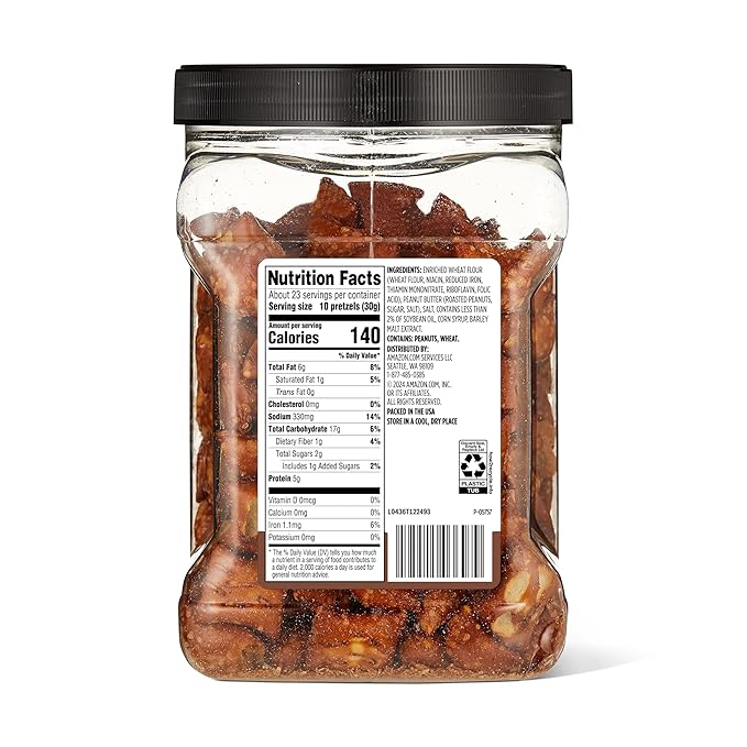 Pretzels Rellenos de Mantequilla de Maní Amazon Grocery, 24 Oz miniatura 2