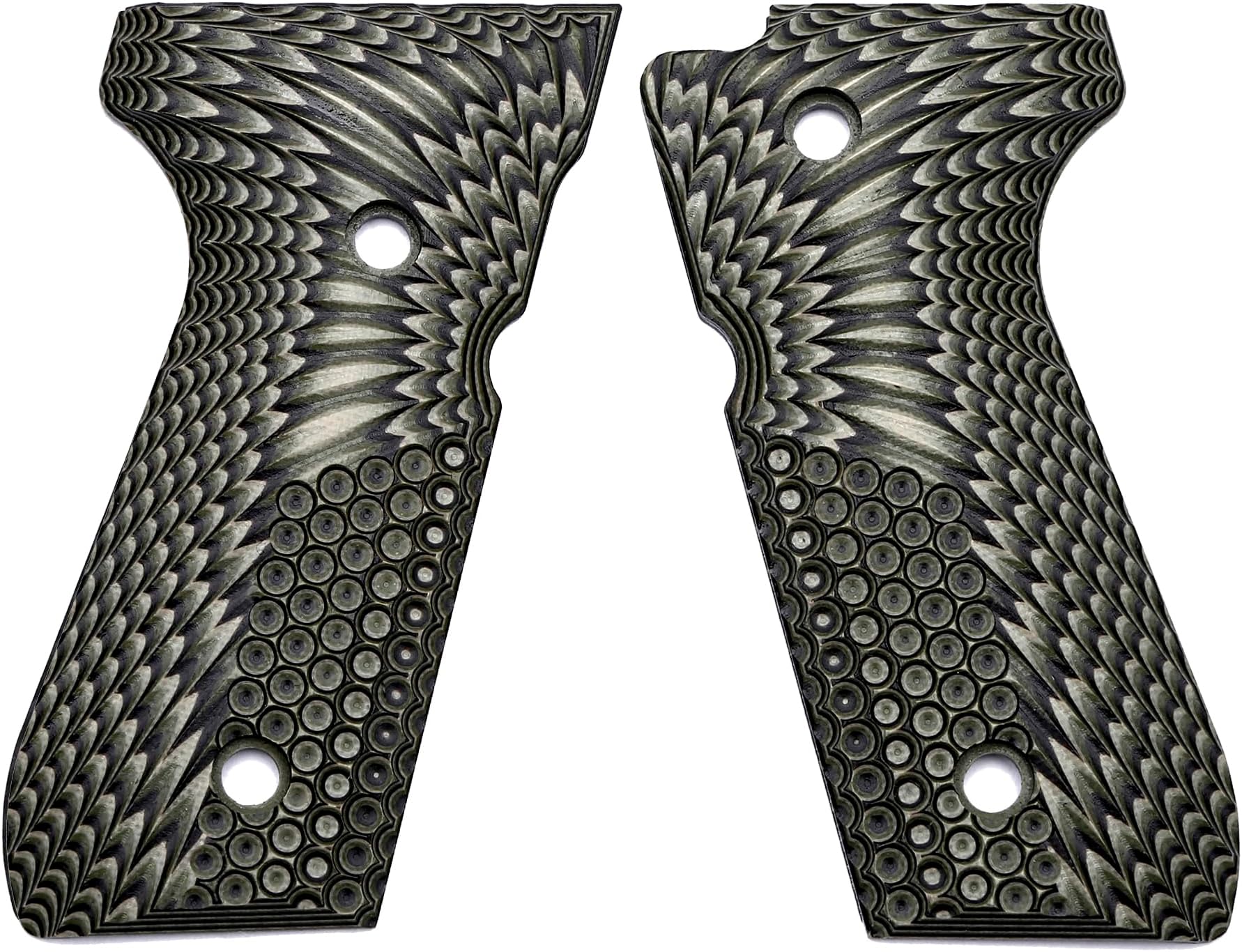 G10 Grips for Beretta 92FS Eagle Wings Texture