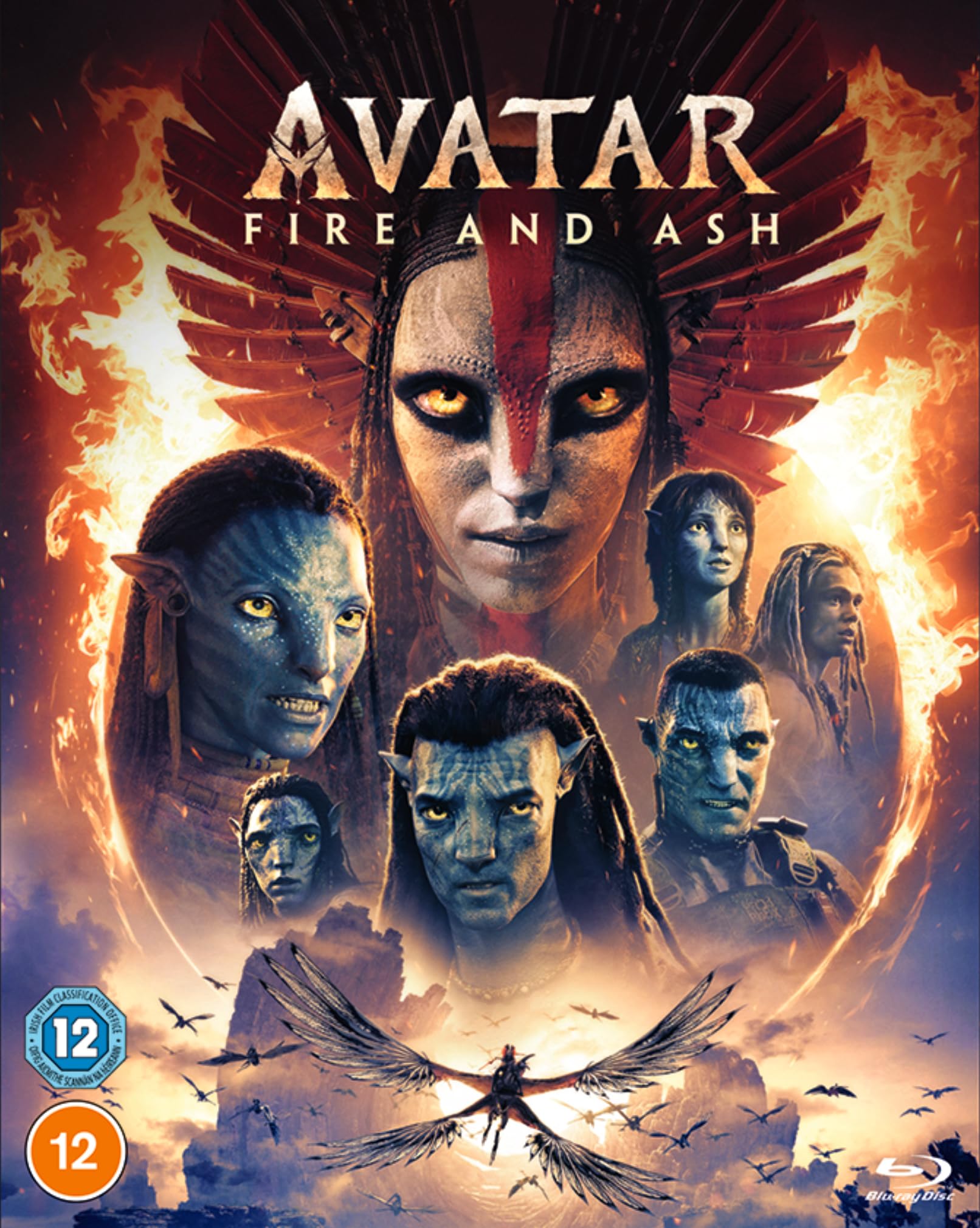 Avatar: Fire and Ash [12] Blu-ray new sealed with slip case free post