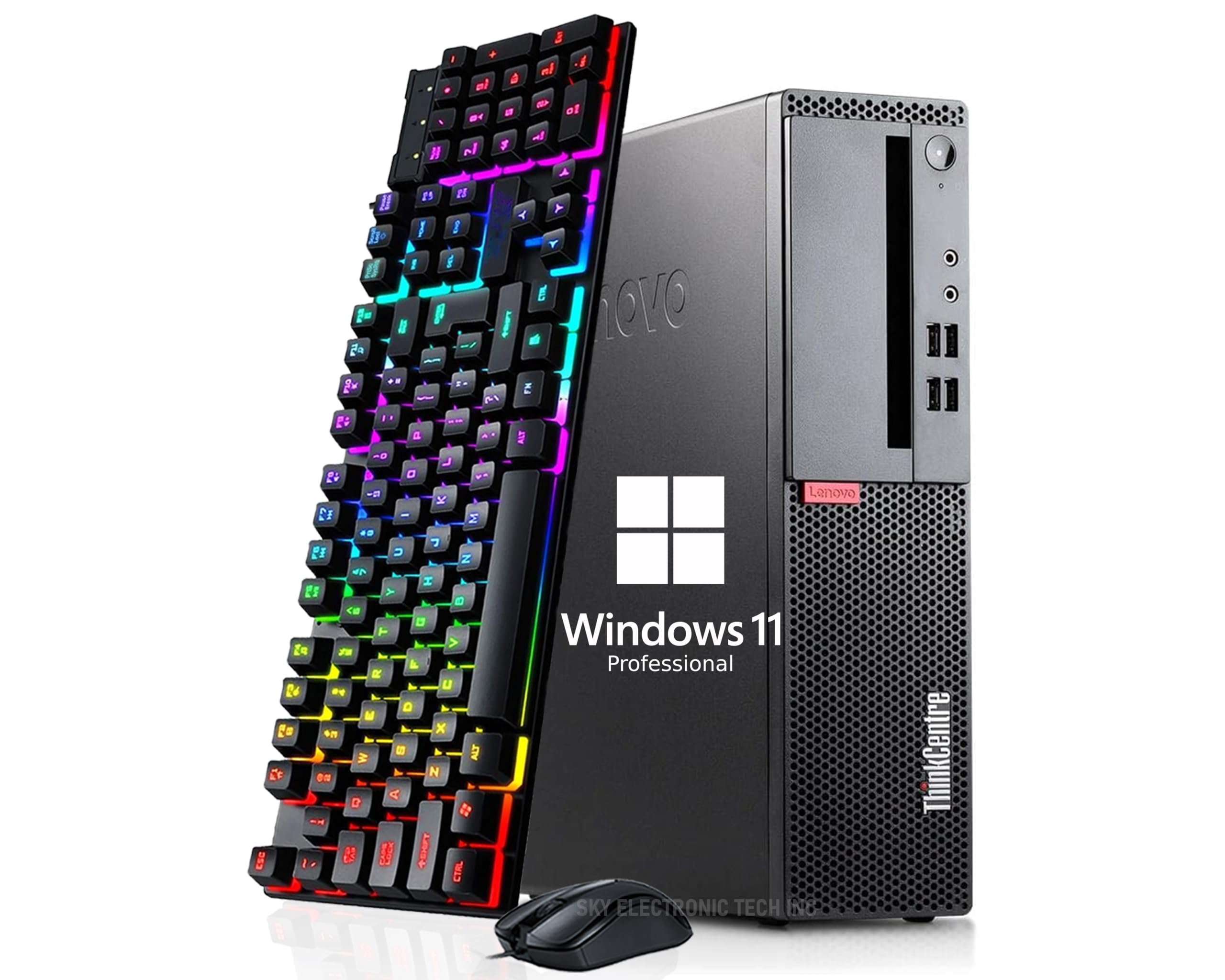 Amazon.com: Lenovo ThinkCentre M710S SFF Desktop Computer PC, 6th