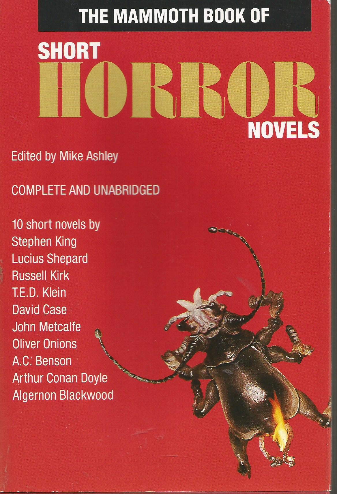 Book cover for The Mammoth Book of Short Horror Novels