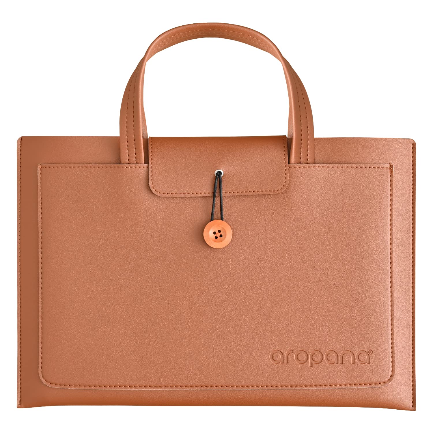 AROPANA Vegan Leather Laptop Bag, A4 Paper File bag, Classic Slim Leather Briefcase Messenger bag, MacBook Sleeve - Fits MacBook 13 inch and MacBook Air M2 13.3 inch (Fasion Brown) 36cm×24.5cm (B0D3TXSKP6) Amazon Price History, Amazon Price Tracker