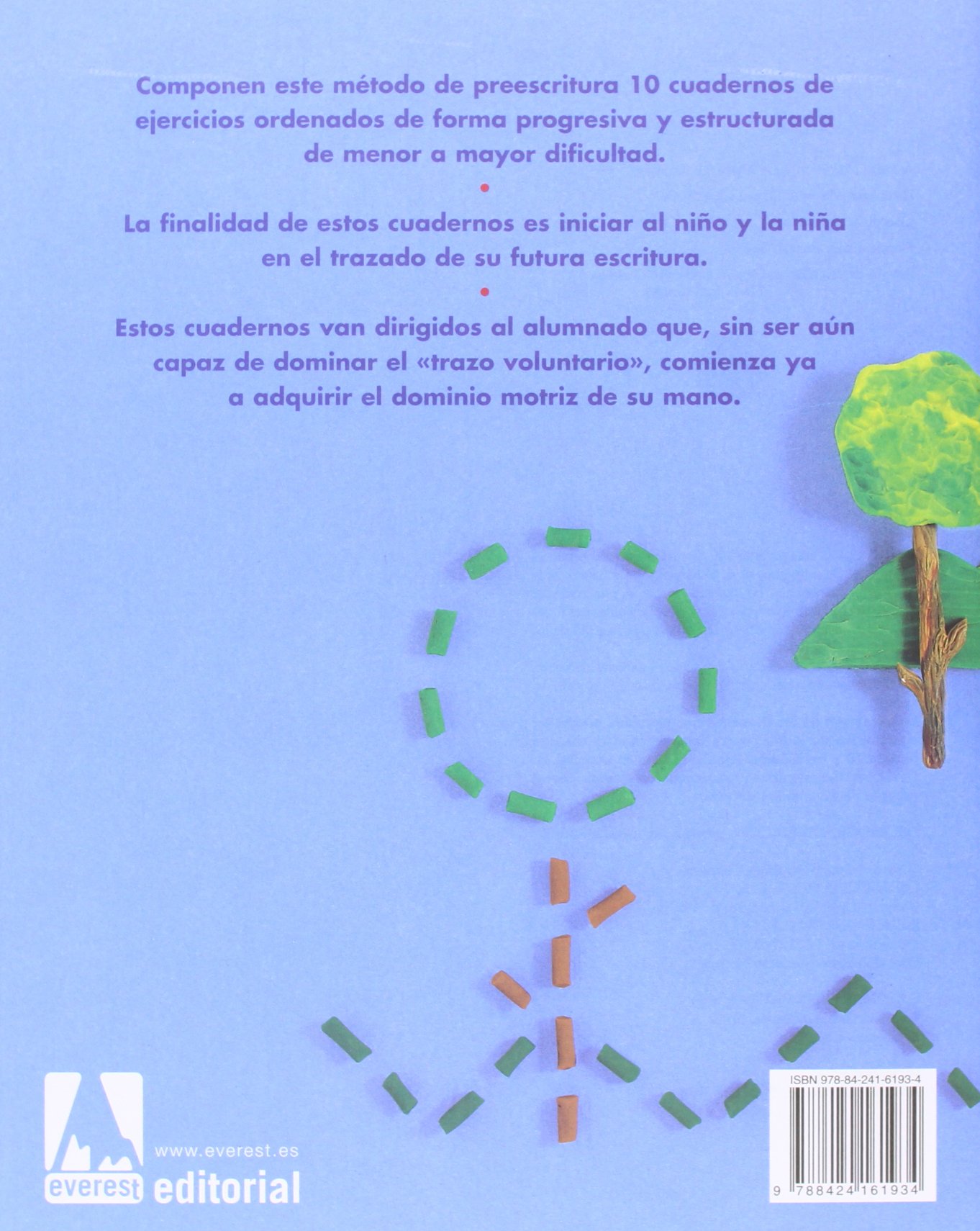 Juego con los palotes 3: Fichas de preescritura progresiva