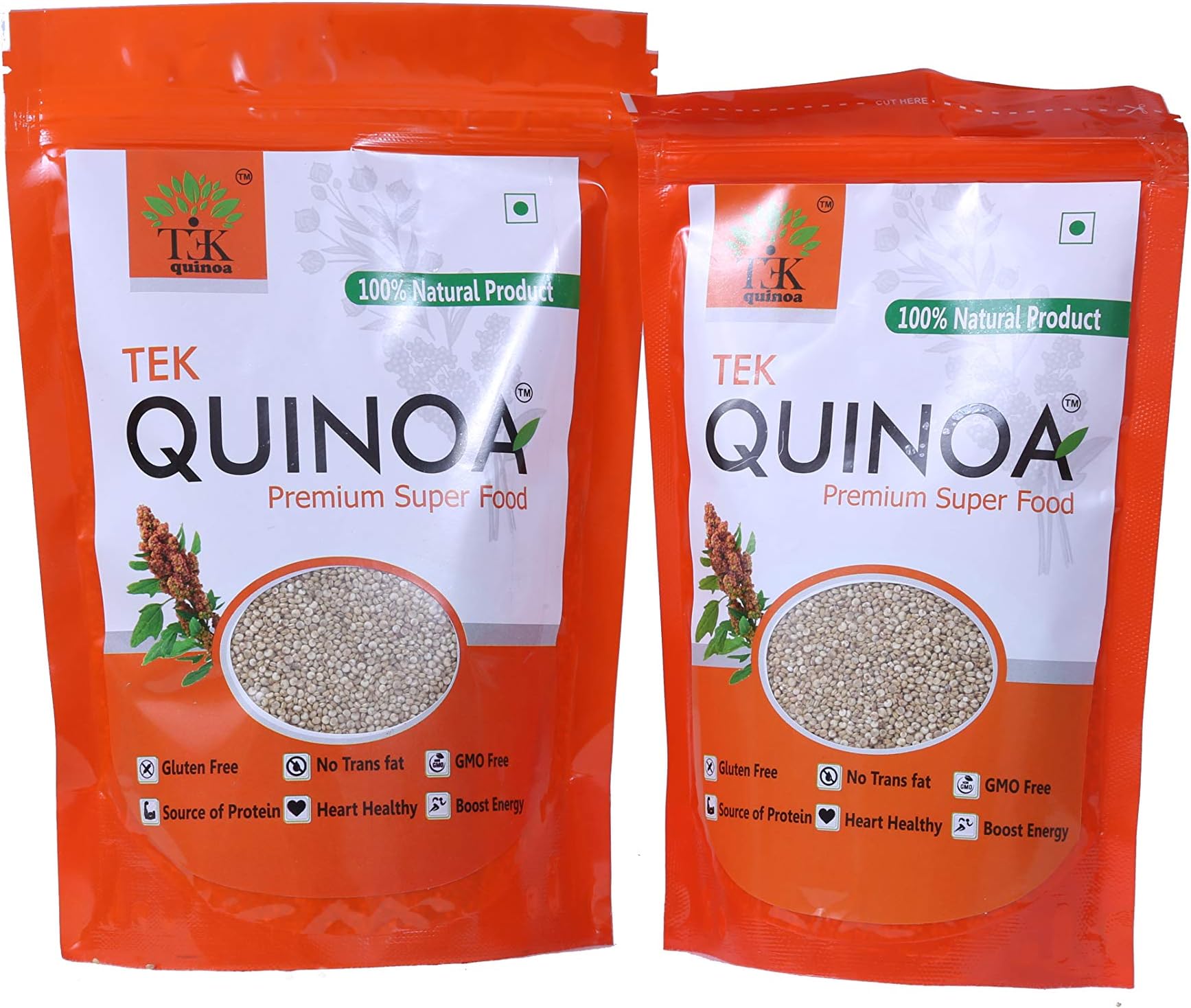 TEK Quinoa Combo Pack (Grain 250g x 1 + Grain 500g x 1)