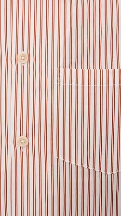 Asher Men's Rick Striped Camp Shirt