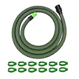 KEHE REFINISH Suction Hose D 27/32 X 3.5m(11.5ft) for Festool,Knitted Protective Dust Extractor Hose Compatible with CT 26/36/48 CT 15/25 CT MINI and CT MIDI