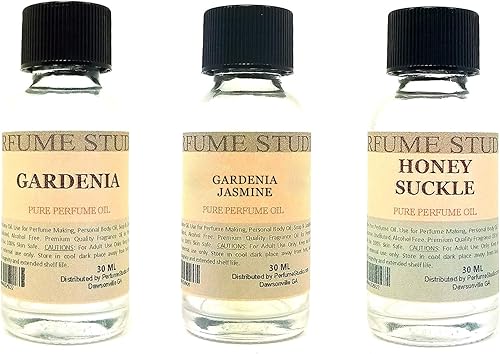 Miniatura 9 de Juego de 3 aceites aromáticos para hacer perfumes, 3 unidades de 1 onza cada uno para hacer jabones, velas, bombas de baño, lociones, aerosoles para
