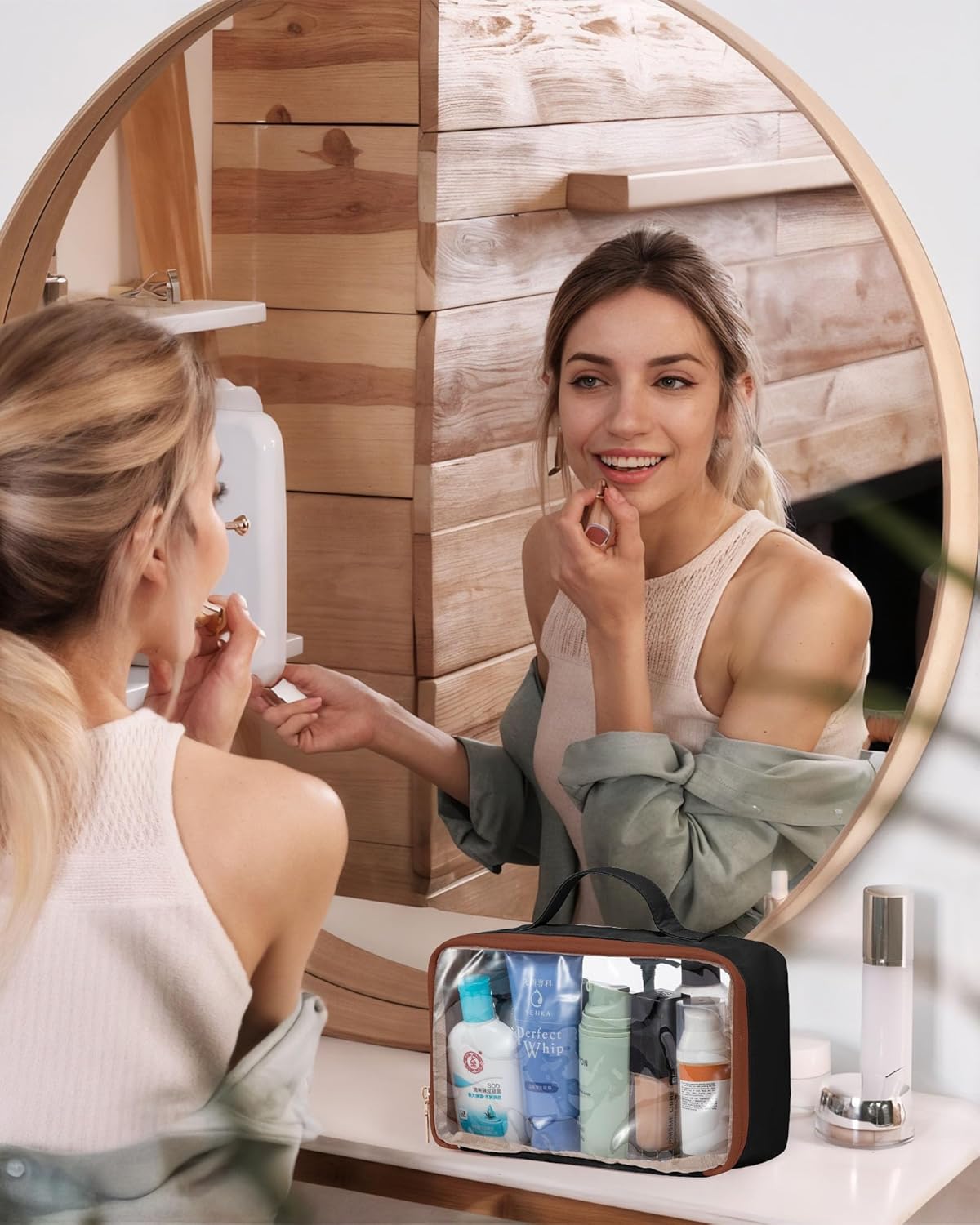 LOVEVOOK Puffer Travel Duffle Bag, Weekender Bags For Women with Shoe Compartment, Carry On Duffel Bags,Hospital Bag for Labor and Delivery - Image 5