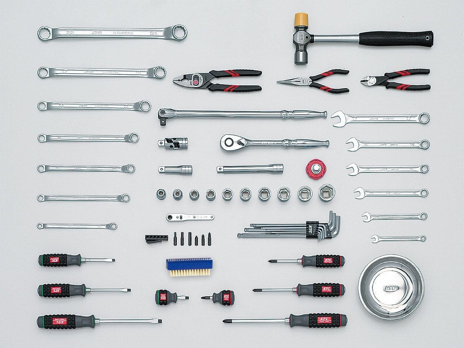 工具まとめ売りセット Amazon | 京都機械工具(KTC) 工具セット(チェストタイプ
