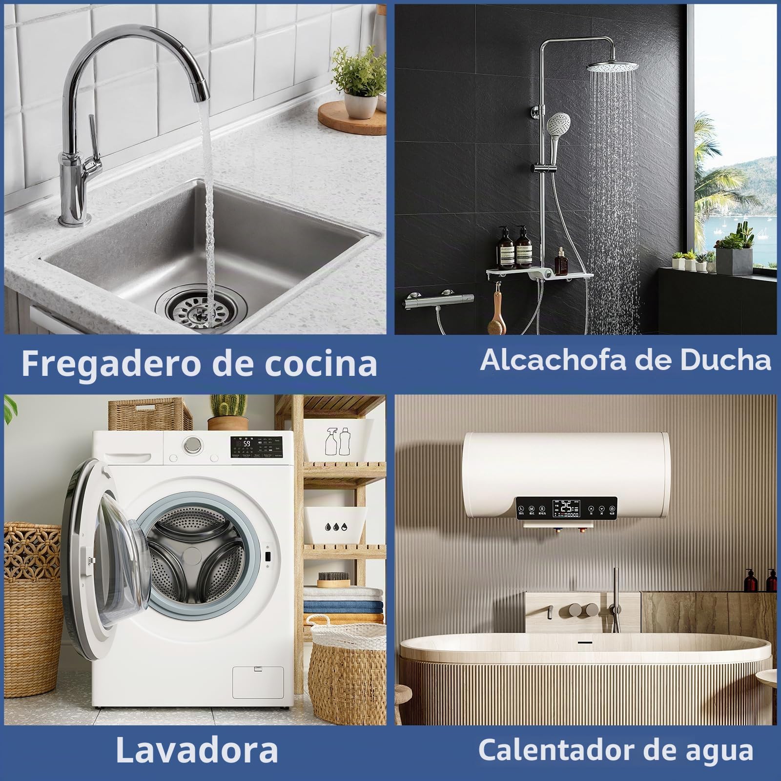 Junta Desague Fregadero 40mm 45mm 56mm 18 Piezas Juntas Planas y Cuñadas