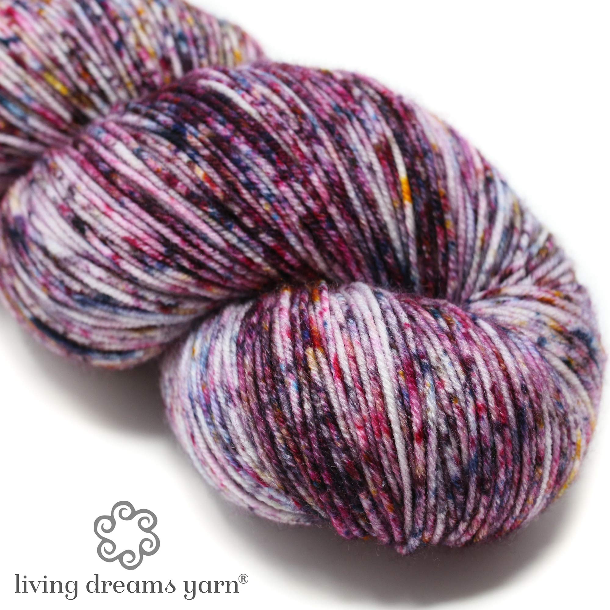 Living Dreams Yarn Galilea. Colorful Superwash Merino Sock Yarn. Super Soft and Strong. Hand Dyed to Perfection: Seven Sisters