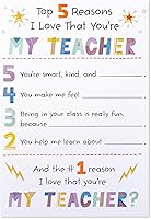 Vista 4 de American Greetings - Tarjeta de agradecimiento con espacio para rellenar para profesor (¡El mejor profesor de todos!)