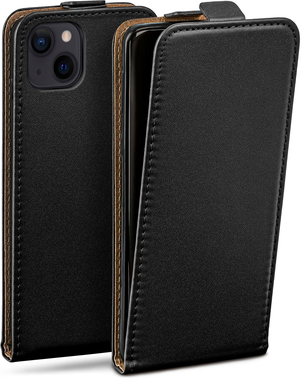 IPhone 15 Leder-Klapphülle Mit Kartenfach – Komplettschutz, Magnetverschluss, Standfunktion
