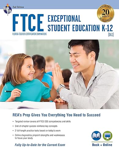 FTCE Exceptional Student Education K-12 (061) Book + Online 2e (FTCE Teacher Certification Test Prep)