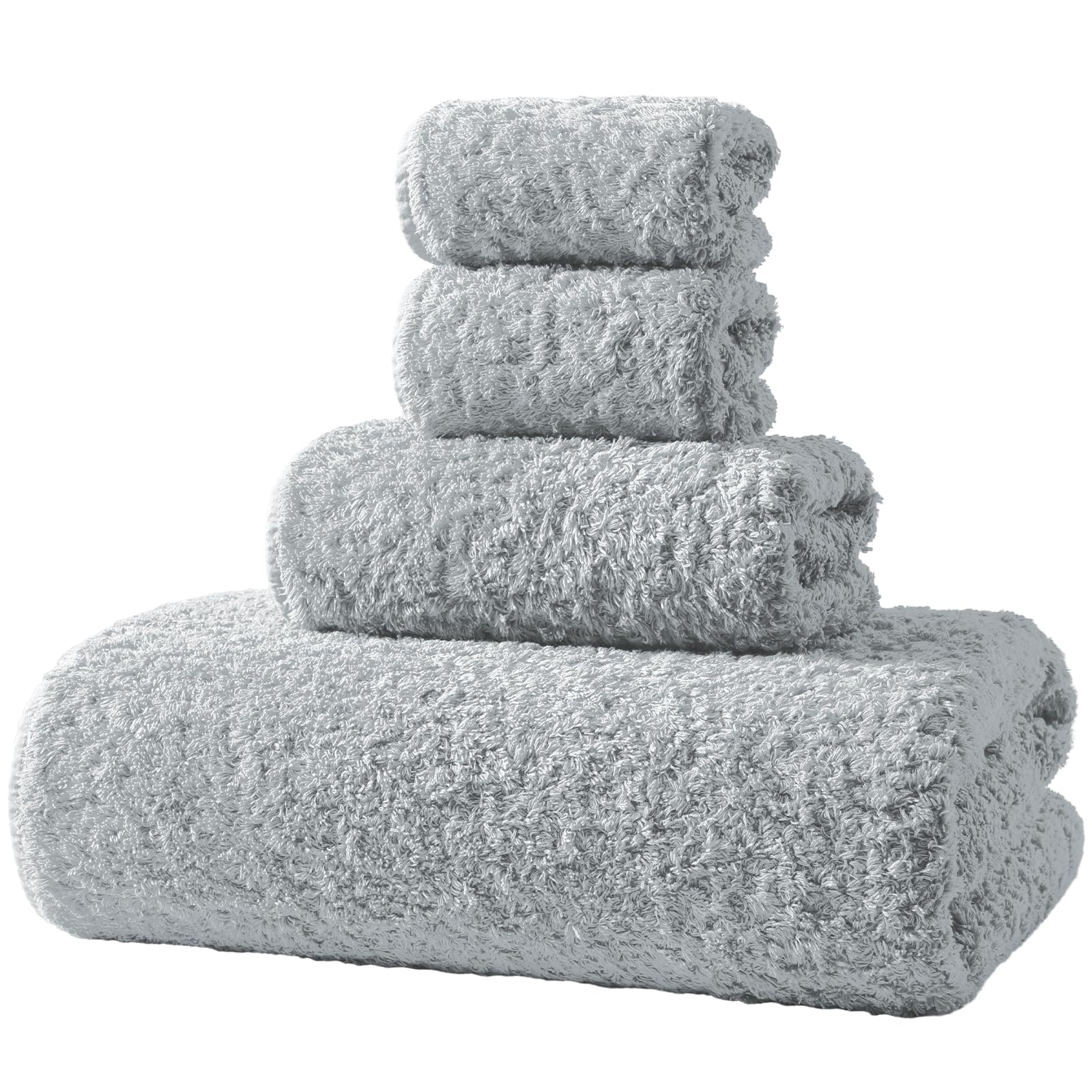 REDKISS Ultra-Plush Bath Towel Set - 900GSM Premium Thick Cotton for Bathroom Spa Super Absorbent Quick-Dry Bath Sheets