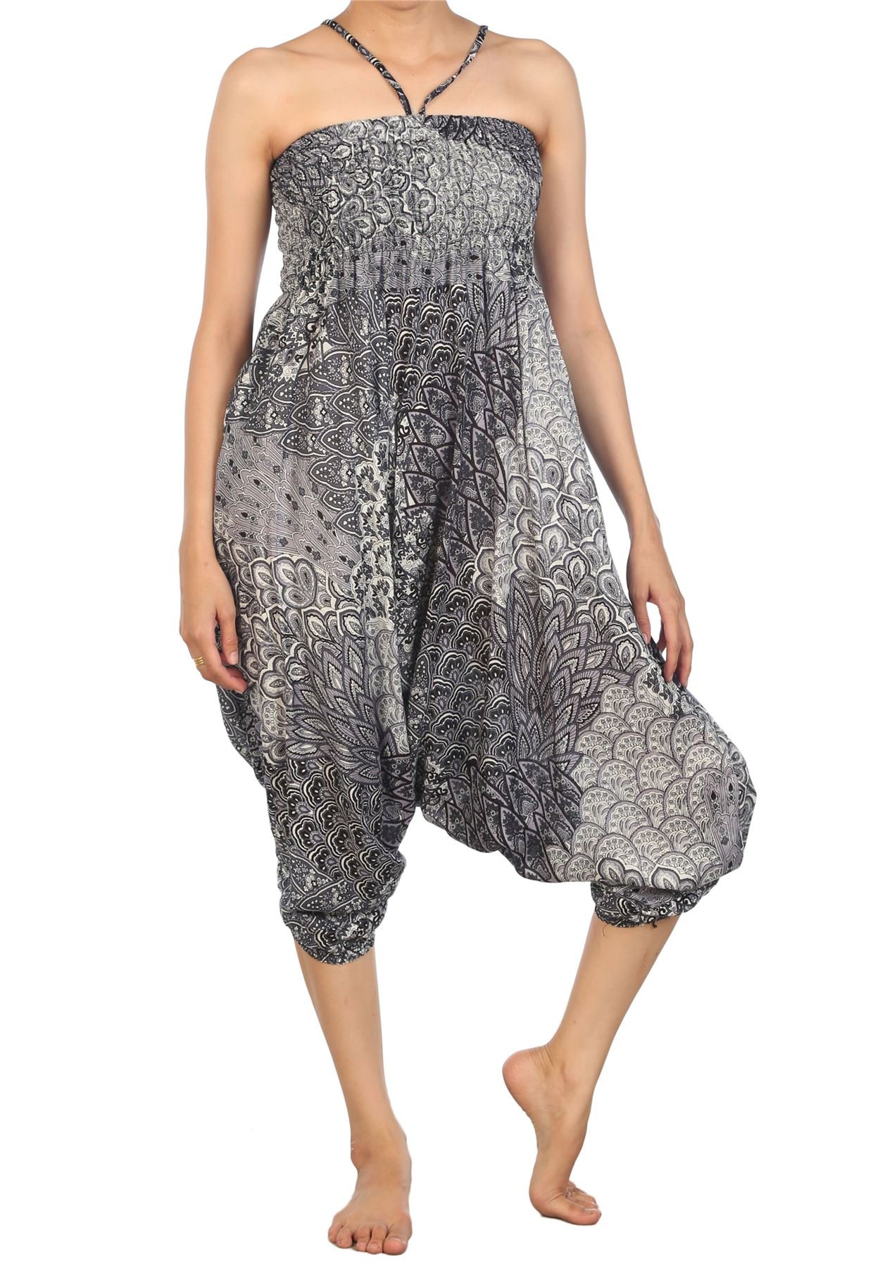 Foldover Contrast Waist Bootleg Flare Yoga Pants (Large, 2 Pack: Black & Charcoal)