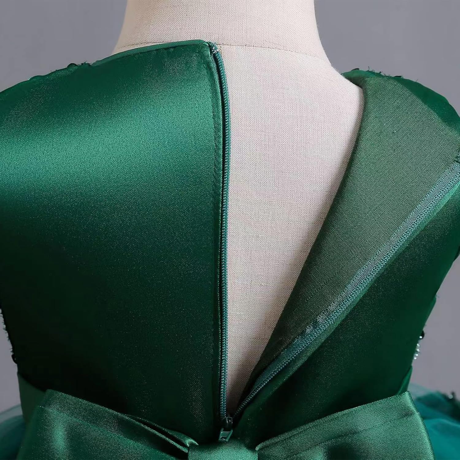 Miipat Baby Girl Pageant Dress Sequins Princess Dress Toddler Flower Wedding Birthday Party Gown Dresses 12 Months-4 Years - Image 5