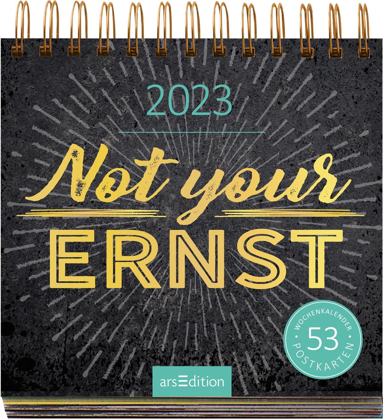 Display Postkartenkalender 2023: Mit 20 x 3 Ex. | Wochenkalender 2023, 53 Postkarten zum Abtrennen und Verschicken