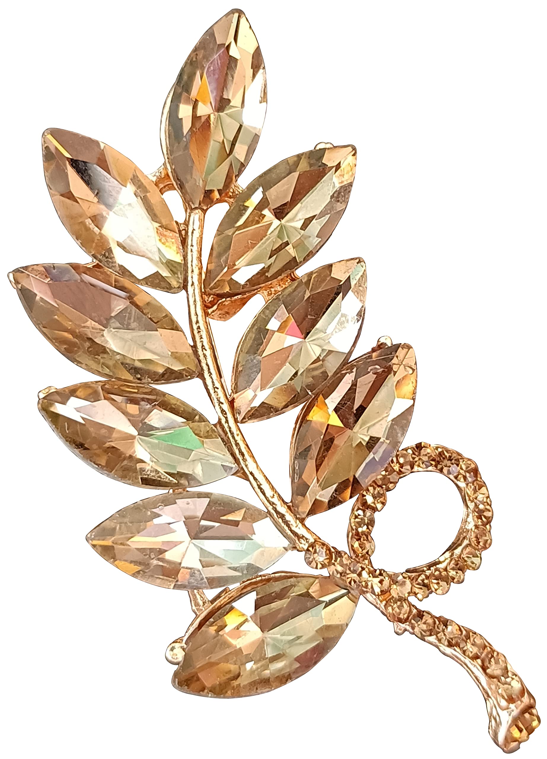 RAADHE CREATION Stylish Floral Shape Jewellery Golden Plated suit shadi Brooches for Women/Men (B09QXLPS8K) Amazon Price History, Amazon Price Tracker