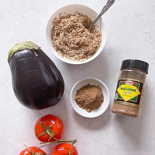 Vista 153 de Ziyad Shaker Premium Sumac - Mezcla de especias sabrosas, sin aditivos, sin conservantes, sin sal, sin MSG, 5.5 onzas