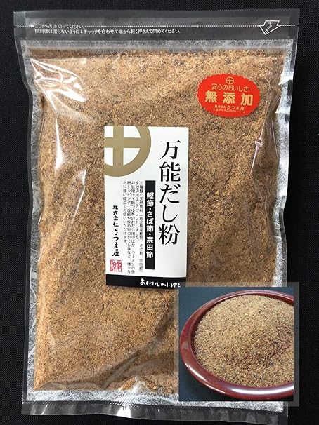 Amazon 無添加かつおさば宗田3種混合粉末 魚粉 500g 株式会社さつま屋 削り節 鰹節 通販