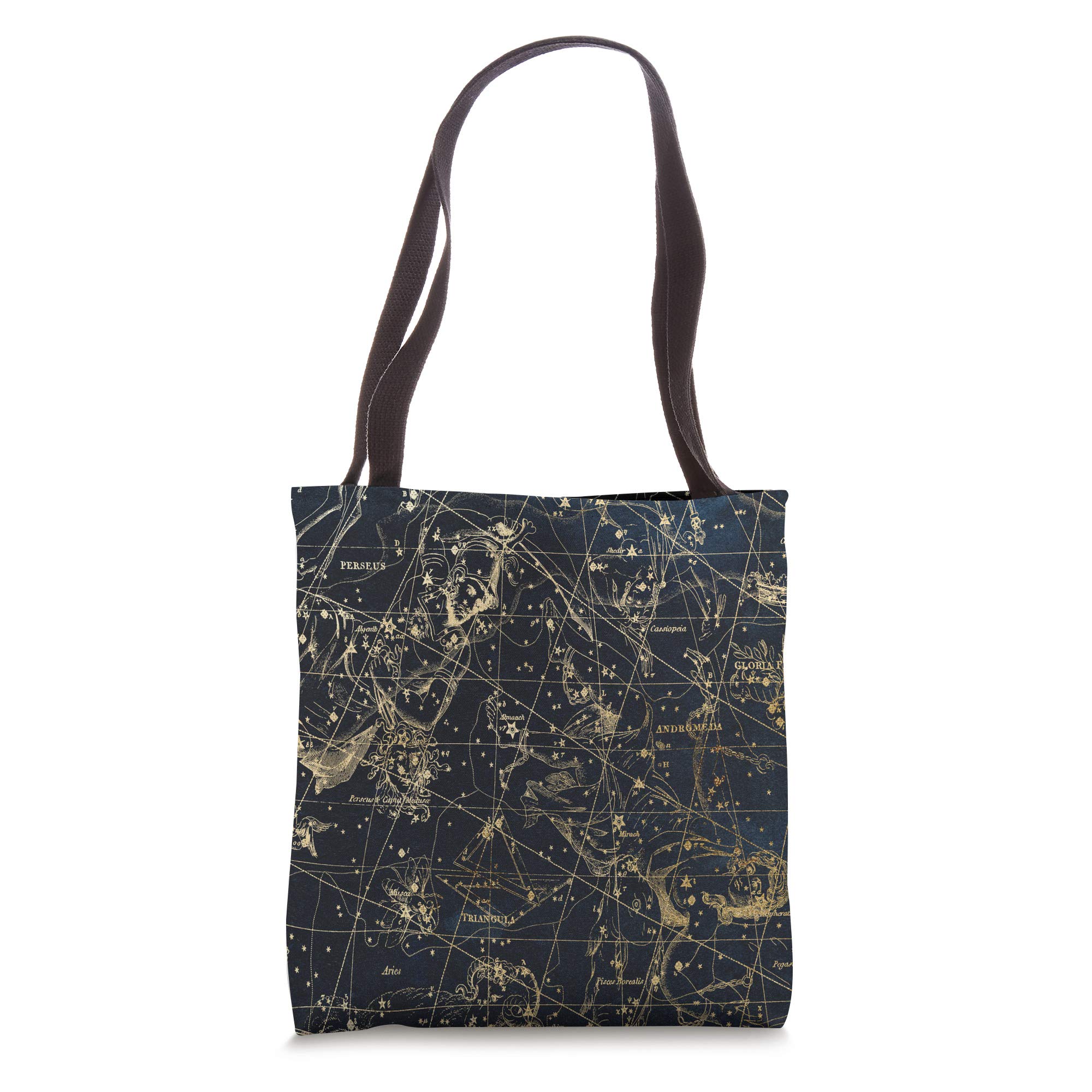 Constellation Perseus And Andromeda Celestial Atlas Star Tote Bag