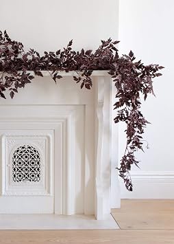 Afloral Plum Cimicifuga Seeded Garland - 6