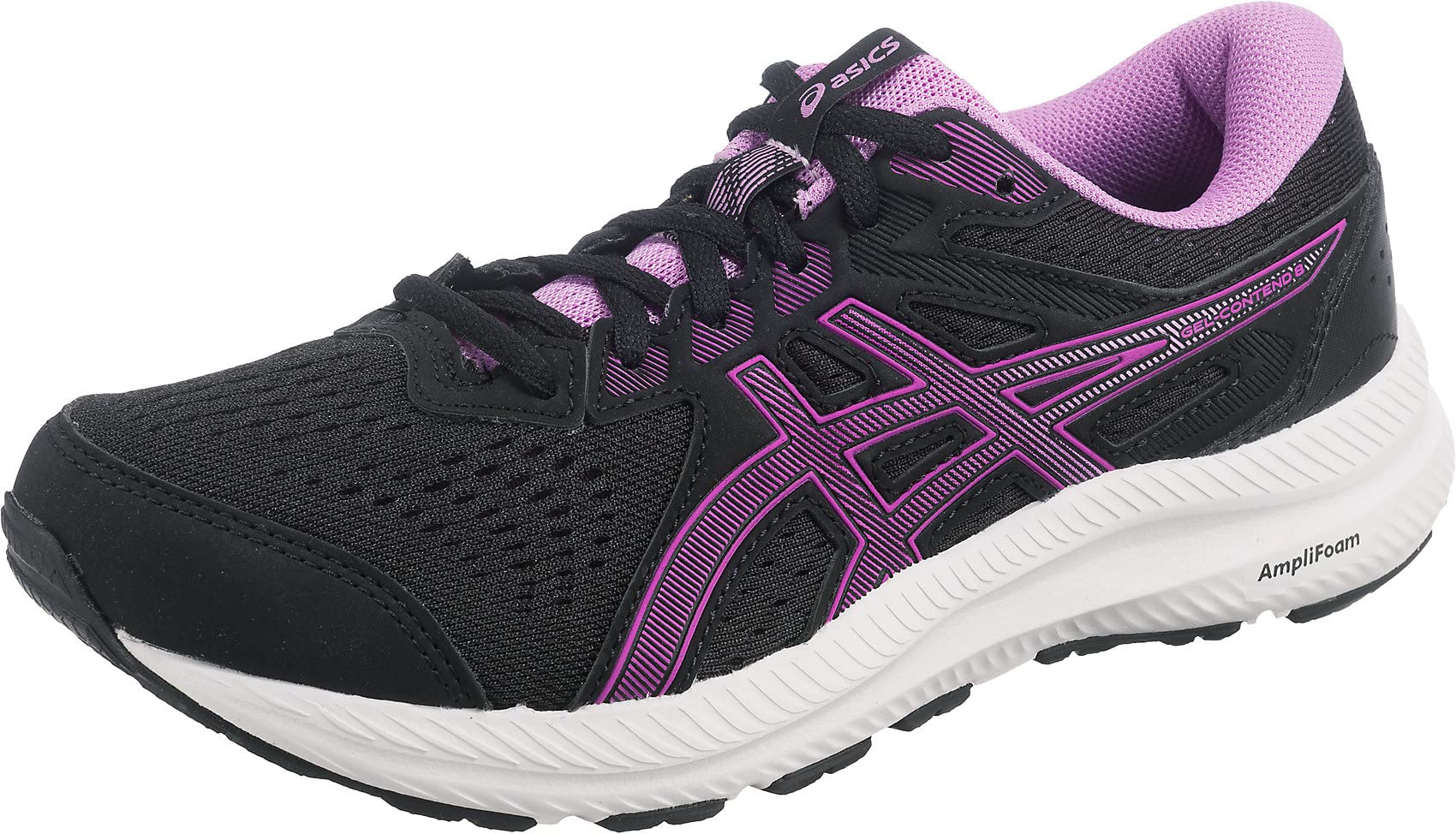 ASICS Zapatillas Gel-Contend 8 Negro, Lila