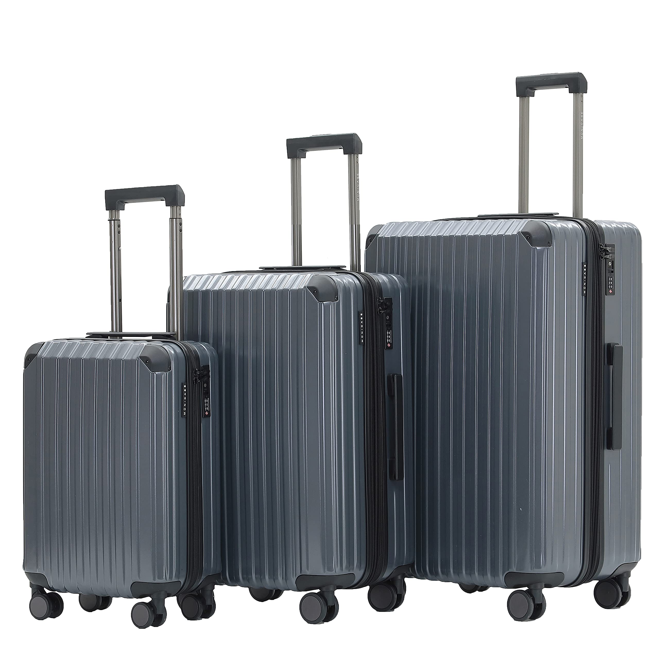 Münicase M816 TSA-Schloss Koffer Reisekoffer Trolley Kofferset Hardschale Boardcase