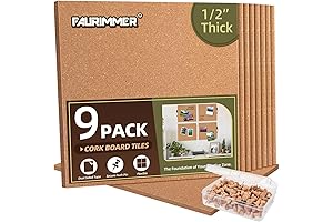 Unframed Cork Board: Organize Your Space with Style and Functionality