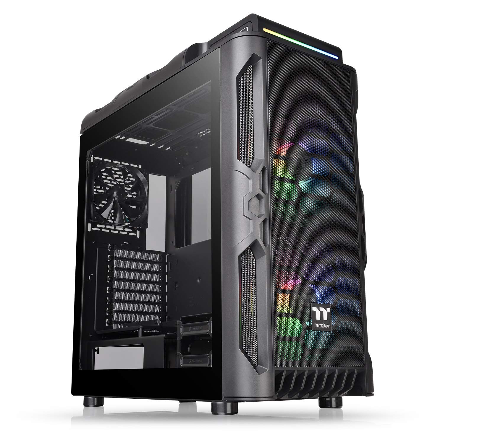 ThermaltakeLevel 20 RS ARGB Mid Tower Chassis/Tempered Glass, CA-1P8-00M1WN-00