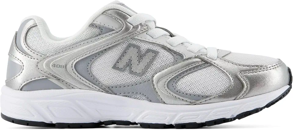 408 Shoes, Silver Metallic/Slate Grey, 31 EU