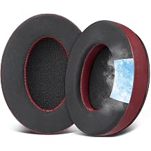 SOULWIT Cooling Gel Pads Earpads for HyperX Cloud 1/I/2/II/3/III/Pro/Core/Alpha/Alpha S/Flight/Stinger/Mix/CloudX/CloudX Chat Replacement Ear Cushion Headphone Pad High Density Foam Cooling Pad