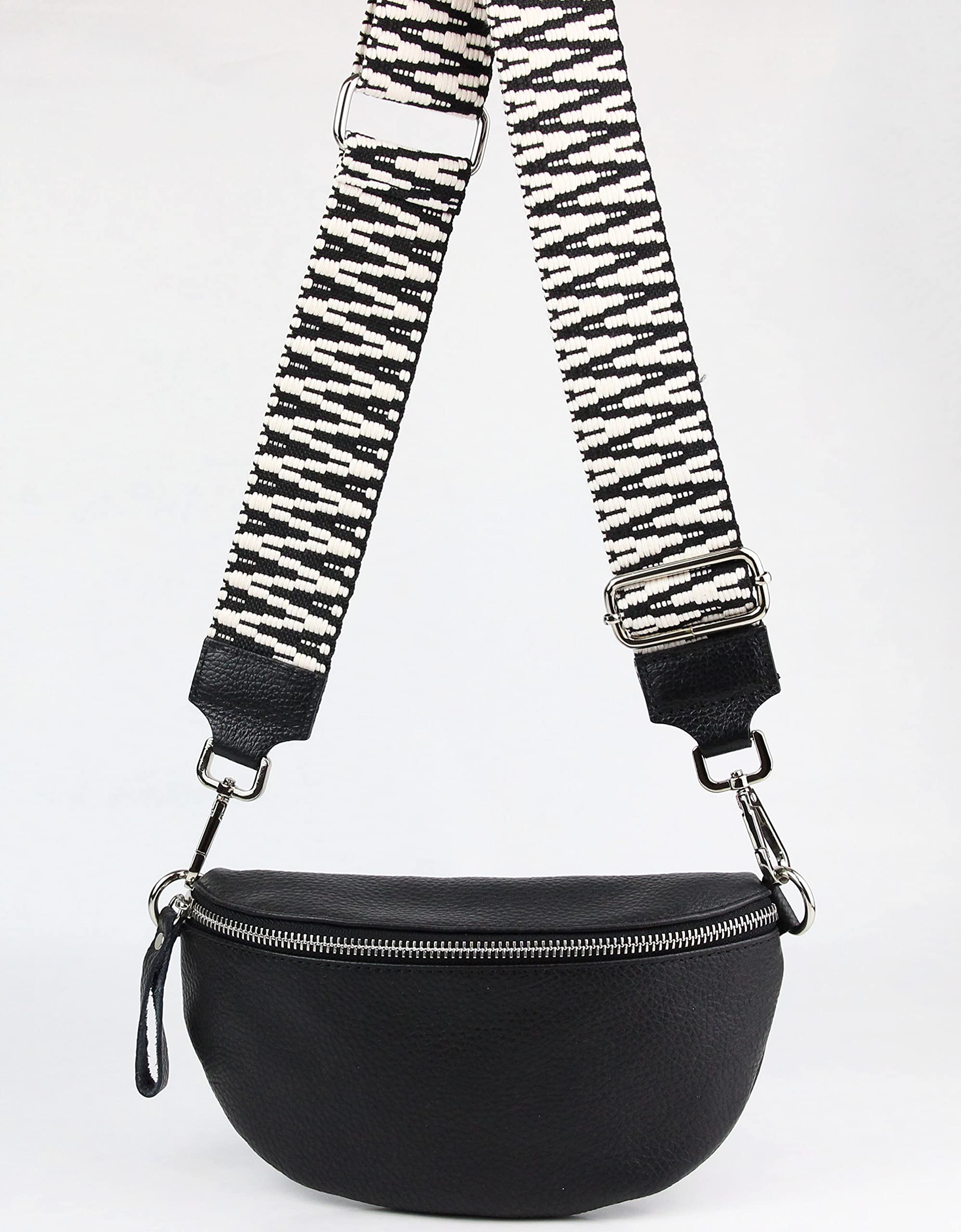 CHUQING Cinghia per borsa tracolla tracolla regolabile multicolore in tela cinghie intercambiabili per borse a tracolla da donna