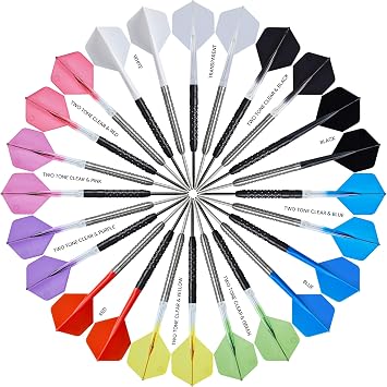 Unicorn Forge Integrated Dart Flights & Shafts - One Piece Moulded System for Stable Flight, Reduced Bounce Outs & Consistent Grouping - All-in-One Combination for Controlled Throw Performance