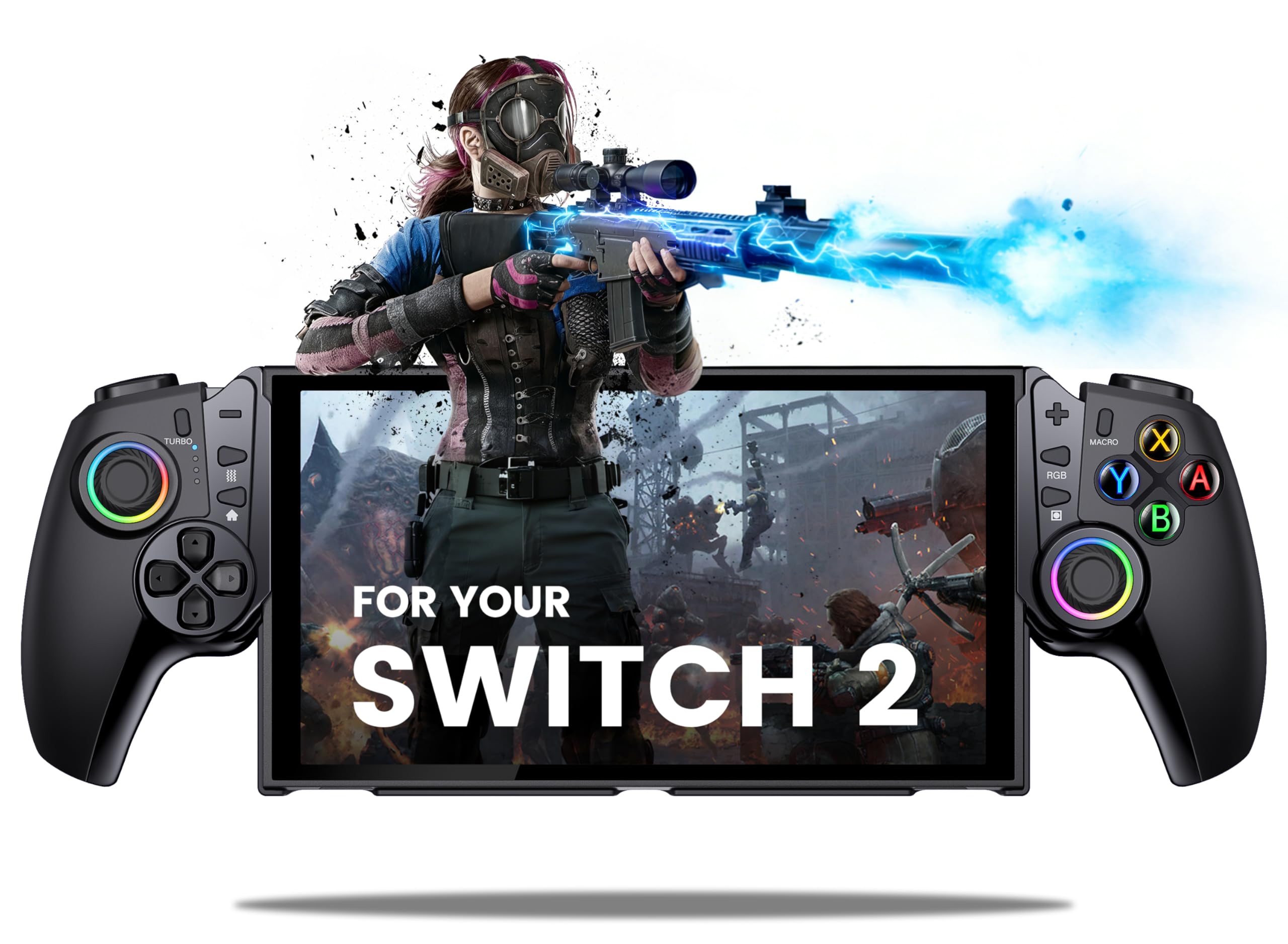 Amazon.com: JC500 Switch 2 Controller - Hall Effect Joystick (No