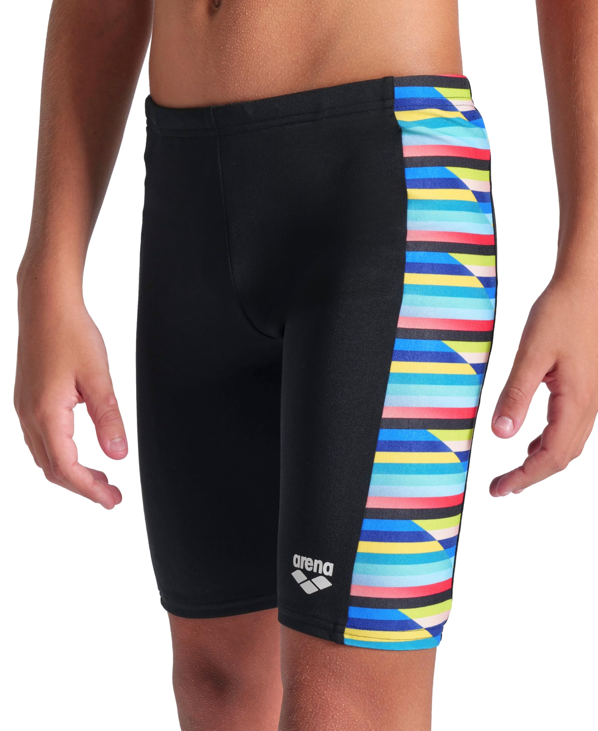 Arena Boys Performance Racing Stripe Competitive Athletic Swim Jammers Jammer Bambini e Ragazzi