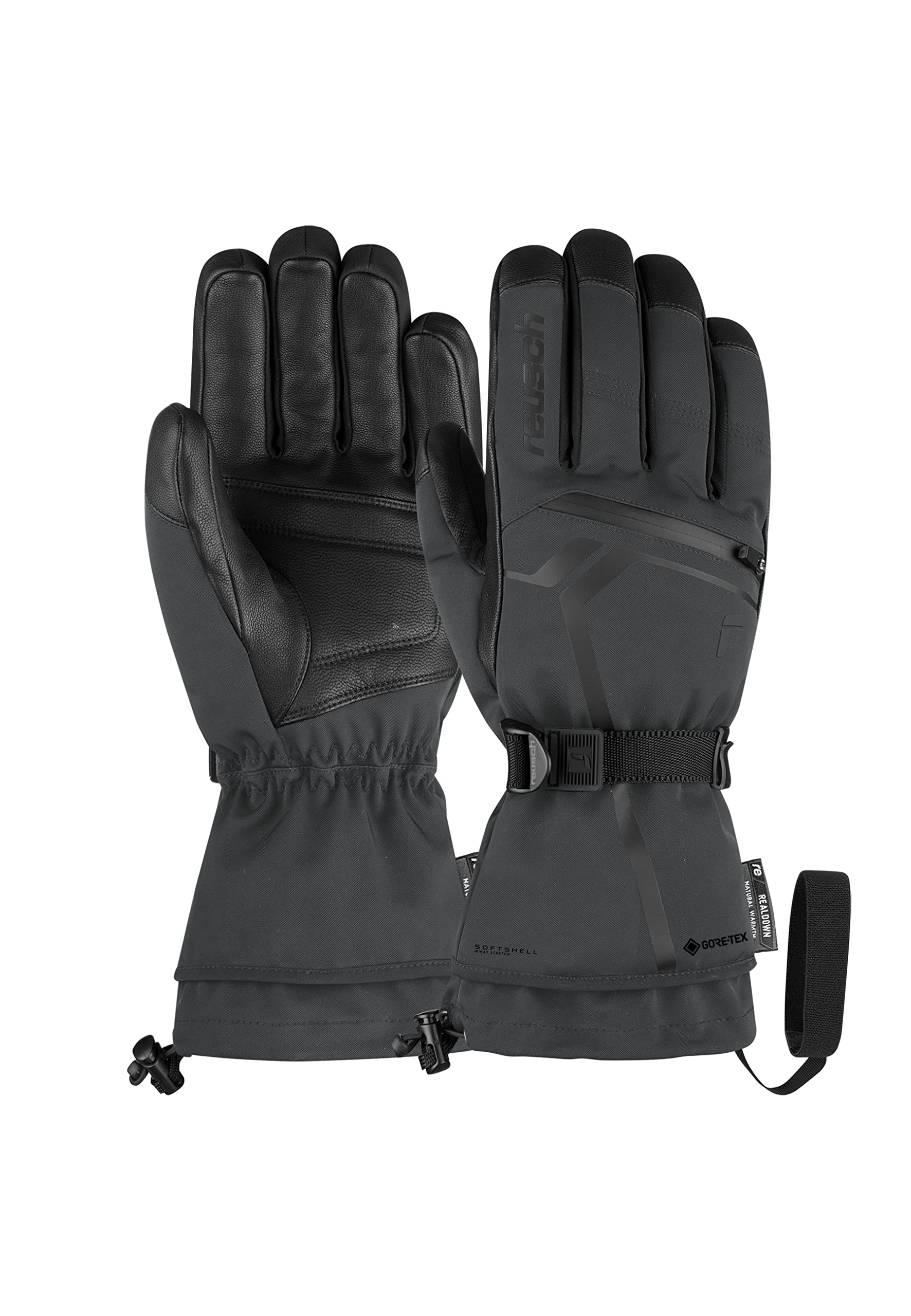 Reusch Unisex Down Spirit Gore-Tex Extra Warm, Waterproof and Breathable Ski Gloves with Down